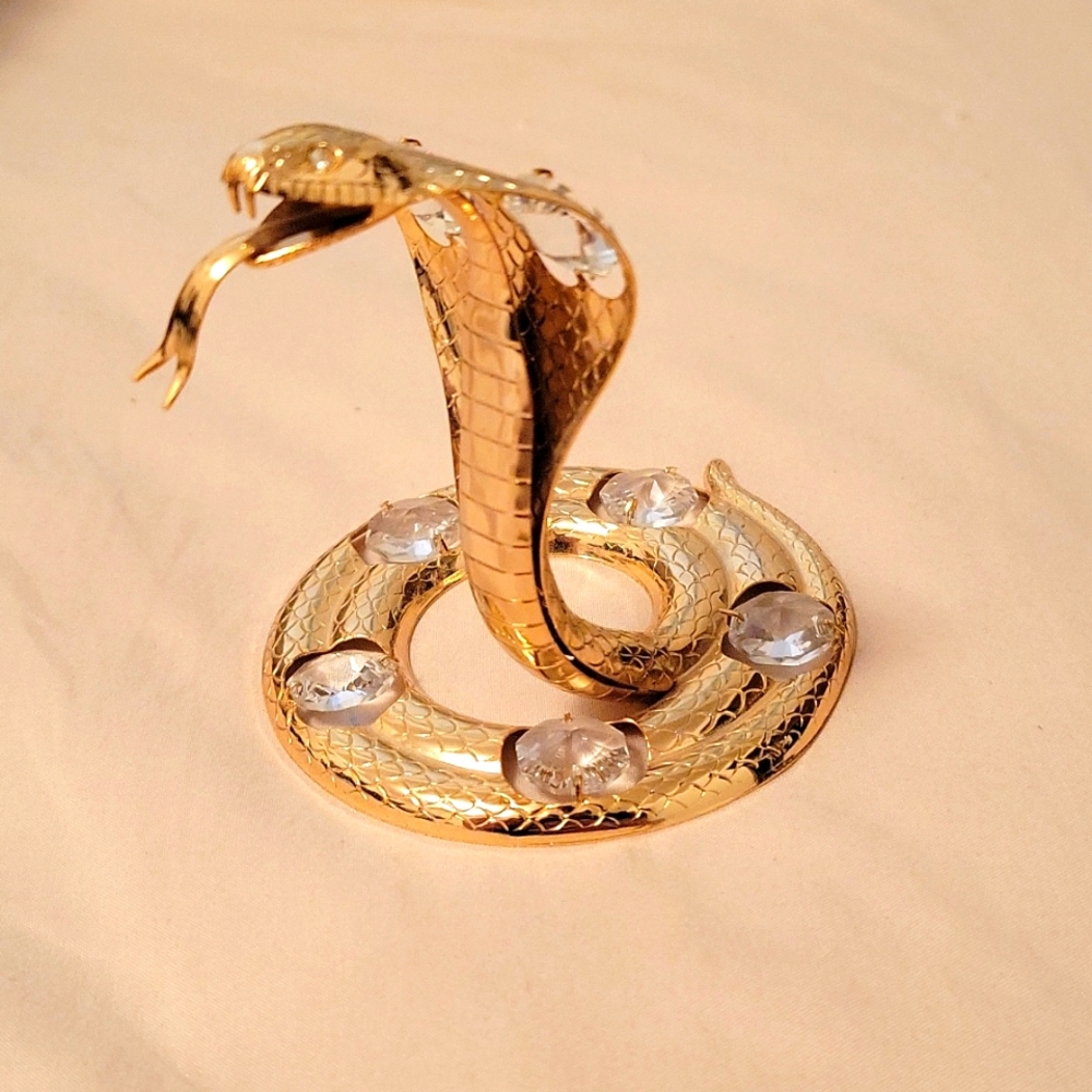 KG&C 24K Gold Plated Cobra